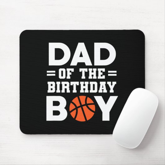 Vater des Basketballtrainers Basketbal Mousepad (Mit Mouse)