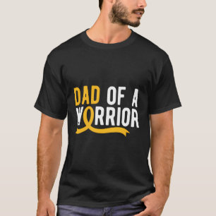 Vater des Bewusstseins für Kinderkrebs eines Krieg T-Shirt