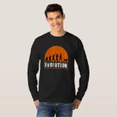 Vater des Bluthundes Hund Evolution T-Shirt (Vorne ganz)