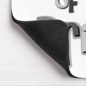 Vater des Braut-Graus Mousepad (Ecke)