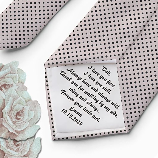 Vater des Brautgeschenks von Bride Krawatte