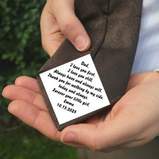 Vater des Brautgeschenks von Bride Krawatte