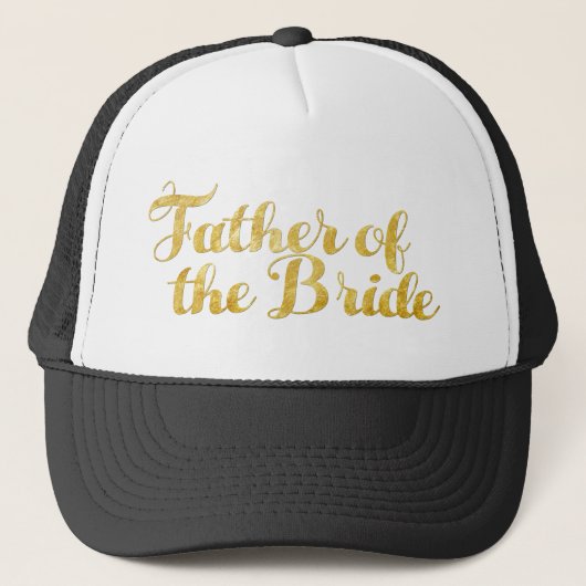 Vater des Brautgoldes Truckerkappe (Vorderseite)