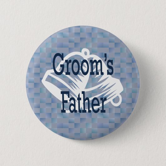 Vater des Bräutigam-Knopfes Button (Vorderseite)
