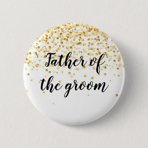Vater des Bräutigams Button