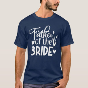 Vater des Bräutigams passendes Hochzeits- und Jung T-Shirt