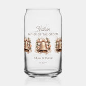 Vater des Bräutigams Sodawasser Glas (Vorderseite)