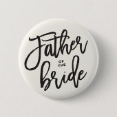 Vater des Brautspucks-Brautparty Button (Vorderseite)