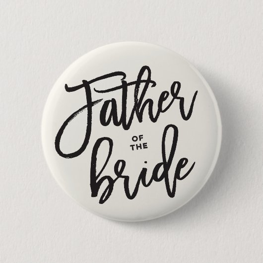 Vater des Brautspucks-Brautparty Button (Vorderseite)