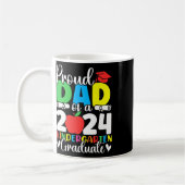 Vater des CPR-Abschlusses 2024 Kindergarten Kaffeetasse (Links)