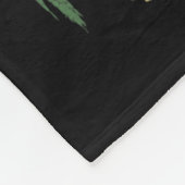 Vater des deutschen Schäferhundes Camouflage Ameri Fleecedecke (Ecke)