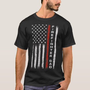 VATER des Feuerwehrmanns der US-Flagge, Vater Dadd T-Shirt