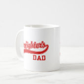 Vater des Feuerwehrmanns Kaffeetasse (Vorderseite Links)
