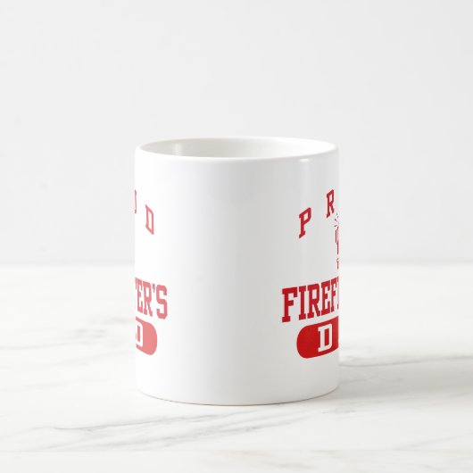 Vater des Feuerwehrmanns Kaffeetasse (Mittel)