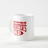 Vater des Feuerwehrmanns Kaffeetasse (Vorderseite Links)