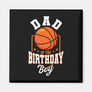 Vater des Geburtstags Basketball-Themenabends Magnet