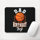 Vater des Geburtstags Basketball-Themenabends Mousepad (Mit Mouse)