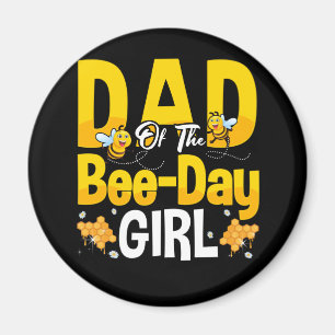 Vater des Geburtstags des Bienentages Magnet