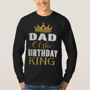 Vater des Geburtstags King Boys Party Geschenk für T-Shirt