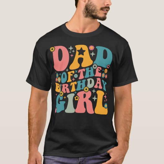 Vater des Geburtstagsgeschenks T-Shirt (Vorderseite)