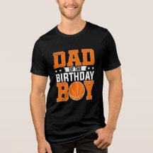Vater des Geburtstagsjungen Basketball T-Shirt |
