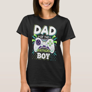 Vater des Geburtstagsjungen passendes Videospiel G T-Shirt