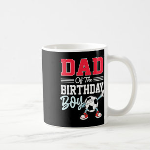 Vater des Geburtstagsjungen-Shirt Fußballparty-Fam Kaffeetasse