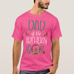 Vater des Geburtstagskinder Big One Birthday Deer T-Shirt