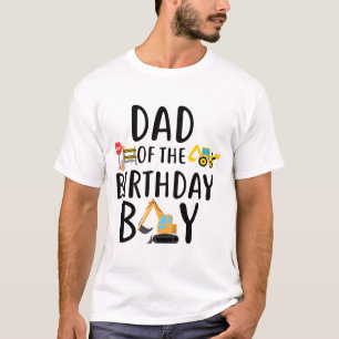 Vater-des-Geburtstagskindes-Bau-T-Shirt T-Shirt