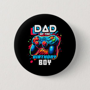 Vater des Geburtstagsspielers "Junge Matching Vide Button