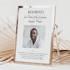 Vater des Gedichts mit Foto-Gedenkstätte Poster