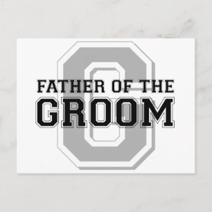 Vater des Groom Cheer Postkarte