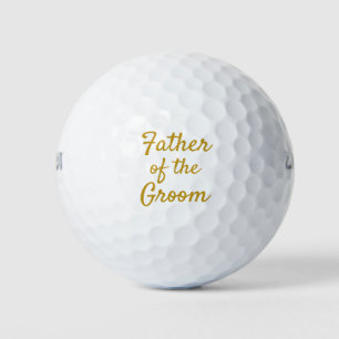 Vater des Groom Souvenir Golfball