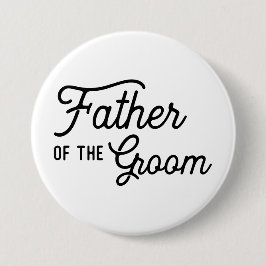 Vater des Groom Wedding Brautparty Gefallen Button