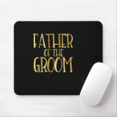 Vater des Groom Wedding Party Bride Vater Mousepad (Mit Mouse)