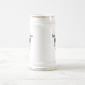 Vater des Grooms Bierglas (Mittel)