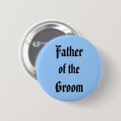 Vater des Grooms Button (Vorne & Hinten)