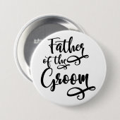 Vater des Grooms Button (Vorne & Hinten)