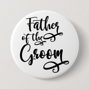 Vater des Grooms Button