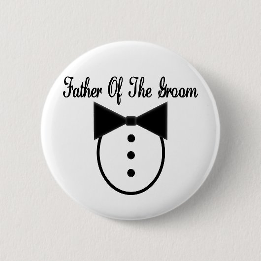 Vater des Grooms Button (Vorderseite)