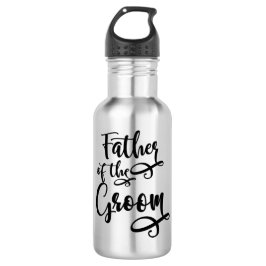 Vater des Grooms Edelstahlflasche