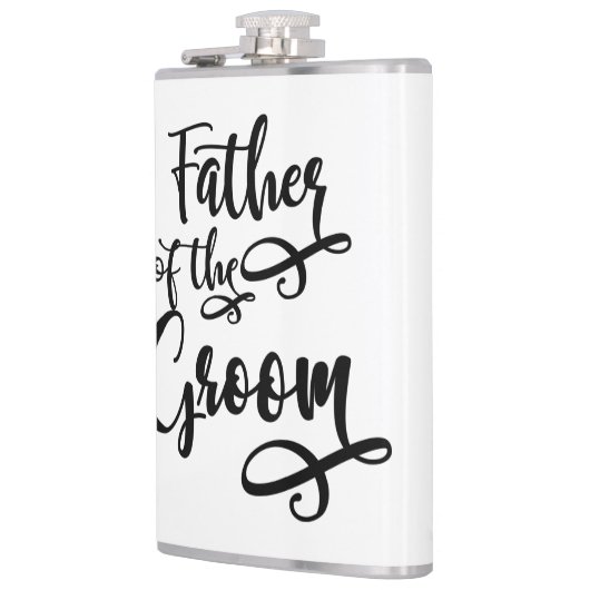 Vater des Grooms Flachmann (Links)