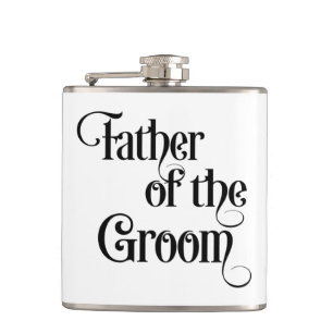Vater des Grooms Flachmann