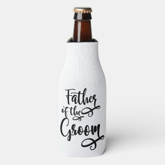 Vater des Grooms Flaschenkühler (Flaschenvorderseite)