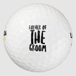 Vater des Grooms Golfball