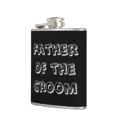 Vater des Grooms | Hochzeit Flachmann (Links)