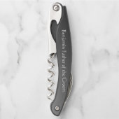 Vater des Grooms Kellnermesser (Vorderseite)