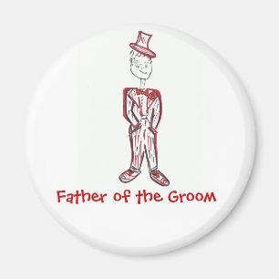 Vater des Grooms Magnet