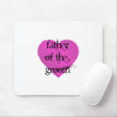 Vater des Grooms Mousepad (Mit Mouse)