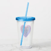 Vater des Grooms Personalisiert Acryltrinkbecher (Rückseite)